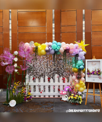 Spring Floral Balloon Design